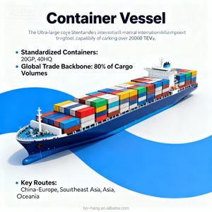 Agente de Transporte Marítimo Profesional Puerta a Puerta CIF, Envío Marítimo Más Económico de China a Canadá/EE. UU./CA/DE/España, Contenedor 40H - Product Image 3