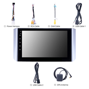 Đầu màn hình DVD đa phương tiện ô tô <span class=keywords><strong>Double</strong></span> <span class=keywords><strong>Din</strong></span> tích hợp Carplay Android dành cho Mitsubishi Xpander 2017 2018 - Product Image 2