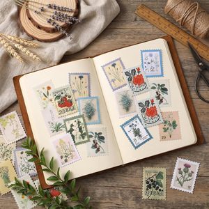 Vintage Postage Stamp <b>Stickers</b> for <b>Scrapbook</b>, Paper <b>Stickers</b> for <b>Scrapbook</b> Card Junk Journal Planner Diary Envelope Letter - Product Image 6