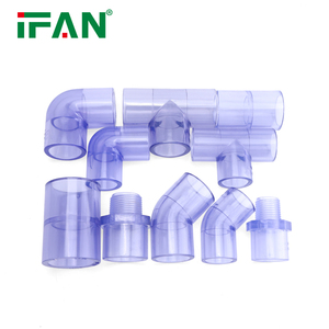 <span class=keywords><strong>Raccordi</strong></span> per <span class=keywords><strong>tubi</strong></span> in <span class=keywords><strong>PVC</strong></span> in plastica UPVC 1/2 "-8" accoppiati a gomito - Product Image 6