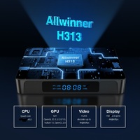 Expédié de France 10 Pièces LOT Décodeur Android 10 X96Q PRO 2 Go 16 Go Allwinner H313 Smart TV Box X96QPRO 4K LAN 100M
