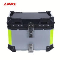 Personnalisation prise en charge, valises pour moto, accessoires de moto en aluminium, boîte de rangement pour moto