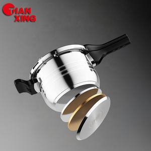 <span class=keywords><strong>Olla</strong></span> <span class=keywords><strong>a</strong></span> presión de acero inoxidable grueso para el hogar, 10 12 litros, Fondo de inducción, ollas de cocina al vapor instantáneas, válvula de liberación - Product Image 3