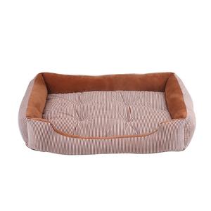 Cama Rectangular de Lujo para Perro, de Piel Sintética Sólida, Impermeable, Ecológica, Lavable, Ultra Suave, con Funda Extraíble, Embalaje en Cartón - Product Image 3