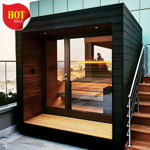 Fabricante de <span class=keywords><strong>sauna</strong></span> de lujo para 4-6 personas <span class=keywords><strong>Sauna</strong></span> tradicional al aire libre Función de vapor seco <span class=keywords><strong>220V</strong></span> <span class=keywords><strong>Sauna</strong></span> con ducha - Product Image 5