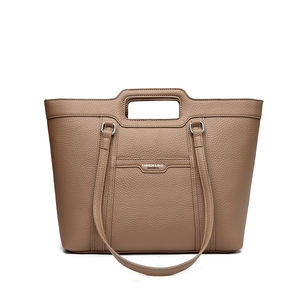 กระเป๋าโท้ทผู้หญิงวัสดุ PU ทนทานทันสมัย ปิดด้วยซิป ซับในโพลีเอสเตอร์ ออกแบบลวดลายเรขาคณิตเพื่อการใช้งานในชีวิตประจำวัน - Product Image 4