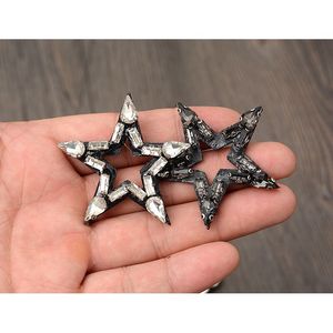 Parches de perlas con cuentas de estrellas brillantes hechos a mano, lentejuelas bordadas, apliques de chenilla, accesorios de ropa Diy - Product Image 1
