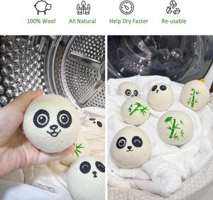 Bolas de Secadora de Lana 100% Orgánica de Nueva Zelanda - Removedor de Pelusas y Pelo de Mascotas Reutilizable, Reduce el Tiempo de Secado, Paquete de 3+, Compatible con <span class=keywords><strong>Lavadora</strong></span> - Product Image 2