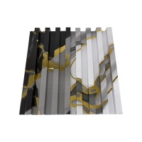 Panneau mural intérieur contemporain en WPC imperméable de haute qualité Sun Decor, taille personnalisée, panneau WPC écologique pour intérieur
