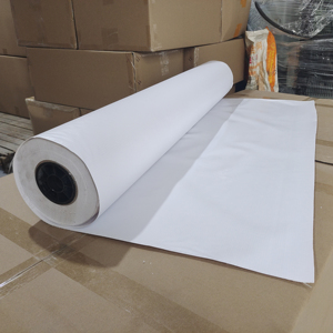 DISEN Precio al por mayor 440gsm exterior brillante blanco mate Flexible <span class=keywords><strong>Banner</strong></span> rollo recubierto laminado PET PVC Flex Frontlit <span class=keywords><strong>Banner</strong></span> rollos - Product Image 2