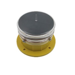 Feux d'avertissement LED solaires pour la circulation, les routes, les obstructions aériennes, les bateaux, les quais - Product Image 1