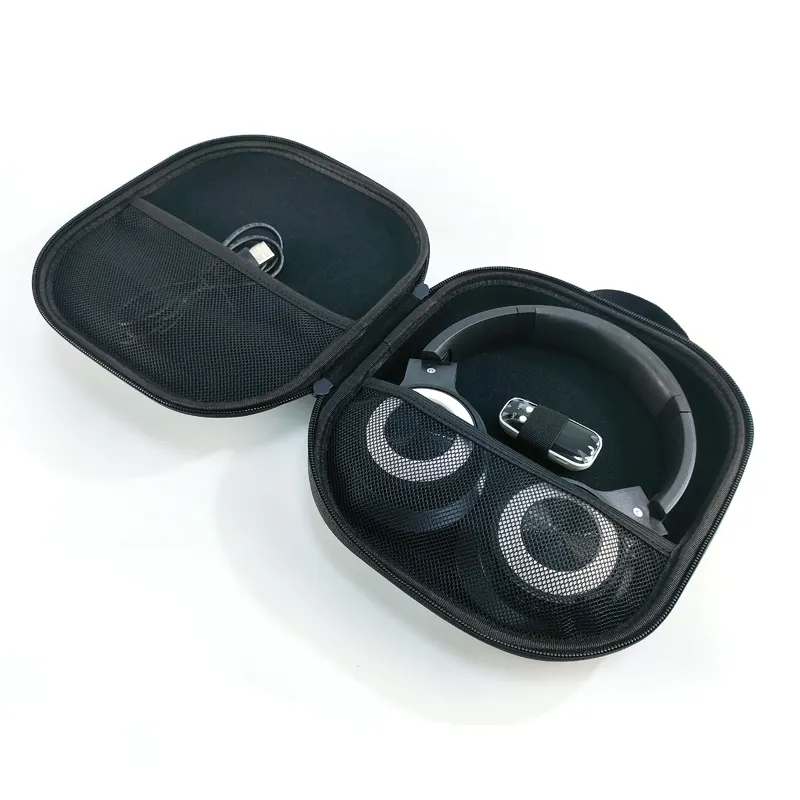 Benutzer definierte Hard Shell Kopfhörer Trage tasche Kopfhörer Tragbare Kopfhörer tasche EVA Taschen Hüllen