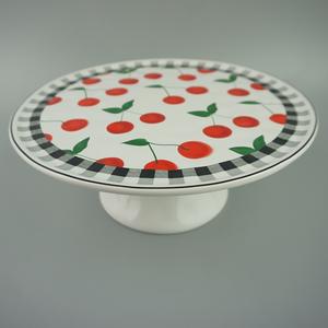 <span class=keywords><strong>Assiette</strong></span> à dessert en porcelaine européenne à <span class=keywords><strong>pied</strong></span> haut, écologique, moderne, pour mariage, anniversaire, plateau à fruits - Product Image 4