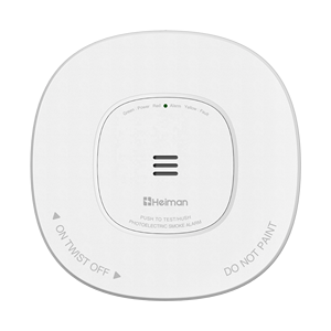 Heiman 10 años <span class=keywords><strong>de</strong></span> Batería sellada Alarma <span class=keywords><strong>de</strong></span> humo Detector <span class=keywords><strong>de</strong></span> humo independiente con soporte <span class=keywords><strong>de</strong></span> montaje Batería sellada <span class=keywords><strong>de</strong></span> 3V - Product Image 4