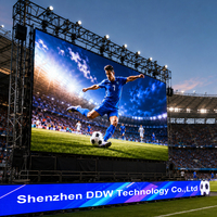 DDW LED Ekran P3.91 8K HDR10+ Dış Mekan Kiralık Ekran Hızlı Kilitleme Tasarımlı Fan Bölmesi Canlı Maç Stadyumu Video Duvar Üreticisi
