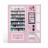 Máquina Expendedora de Bebidas y Aperitivos Personalizada, Servicio 24 Horas, Pantalla Táctil de Acero Inoxidable, Totalmente Automática, con Pago con Tarjeta de Crédito, Código QR y Monedas