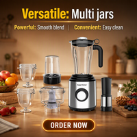 Mixeur et batteur 6-en-1 multifonctionnel, fabricant indépendant avec capacité de R&D autonome, Mixeur Arachide