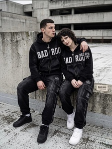 Wholesale sunfade hoodies Heavyweight Fleece 100% Cotton Distressed Acid Wash Sunfad Winter <b>Pullover</b> hoodie 450 gsm sun fade set - Product Image 4