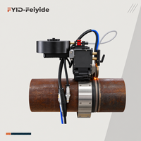Soudeuse orbitale sur rail FYID-Feiyide FXM-G219 pour la soudure fixe de tuyaux 5G, destinée aux systèmes de soudure de cercles de tuyaux fixes.