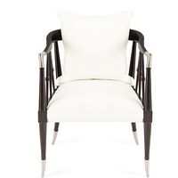 Fauteuil d'appoint en bois de luxe de haute qualité, fauteuil simple moderne pour salon