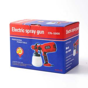 Pulverizador de pintura con batería de 20V personalizado, pintura profesional con textura de agua <span class=keywords><strong>para</strong></span> techo de jardín sin aire, <span class=keywords><strong>pistola</strong></span> pulverizadora eléctrica inalámbrica DIY - Product Image 3