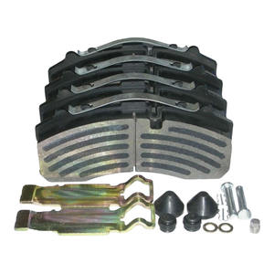 ผ้าเบรกดิสก์ลมสำหรับรถบัส <span class=keywords><strong>Bendix</strong></span> SB7 SN7  D1203 802593 K109249 พร้อมอุปกรณ์ BP603 - Product Image 1