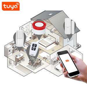 Sistema de Alarma Inteligente WiFi Tuya, Kit de Sensor de Sirena de Seguridad para el Hogar, Control Remoto con Alexa y Google Home, Protección Contra Robos, PST-H1 ABS - Product Image 5