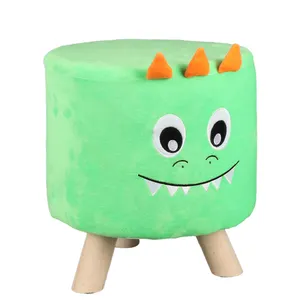 Canapé en peluche vert de haute qualité, bon marché, décoration de salon, de maison, <span class=keywords><strong>petit</strong></span> canapé en peluche, Portable, chaise repose-pieds et tabouret <span class=keywords><strong>dinosaure</strong></span> - Product Image 1