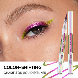 Crayon <span class=keywords><strong>Eyeliner</strong></span> Liquide Multichrome Vegan à Séchage Rapide en Gros Marque Privée Longue Durée Imperméable Caméléon Métallique Maquillage des Yeux - Product Image 6