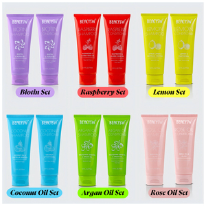 Set de Champú y Acondicionador con Aceite de Argán y Macadamia, Repara el Cabello Dañado, Ayuda a Fortalecer y Reparar el Cabello Seco y Dañado - Product Image 6