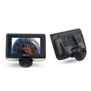 Gofuture Drive 360 Reizen Data Recorder Dash Cam 360 View Auto Camera Korea 1080P Voor 1080P/Achter vga 2.0M SC3033 360 Graden