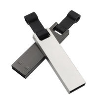 Memoria USB Metálica con Logotipo Personalizado GRATIS, 2GB 4GB 8GB, Precio Bajo al por Mayor, Pendrive USB 2.0 con Logotipo, 16GB 32GB 64GB 128GB