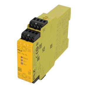 Relé de Seguridad Pilz Pnoz E1vp 10s 24Vdc, 2 So 1 Aux Output, Montaje en Riel DIN - Product Image 1