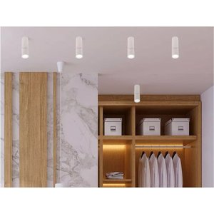 Supporto Regolabile per Faretto LED Cilindrico 50W GU10, Stile Industriale, Montaggio a Soffitto, Luce Bianca Calda 6000K, SKU-8946 - Product Image 2