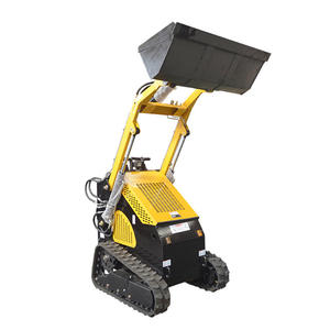 Livraison gratuite Mini chargeuse compacte Ot Sale Diesel 23hp Mini chargeuse compacte sur chenilles avec godet 4 en 1 - Product Image 3