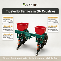 Tracteur à conducteur marchant Precision 12HP |   Semoir sans semis pour sorgho, économe en main-d'œuvre, pour une plantation efficace sur terrain sec 2026