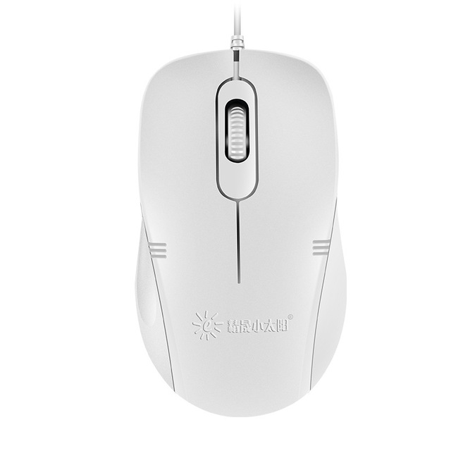 Sunrose 3D Optical USB Wired Ergonomic Mouse 800-1200 DPI 82g Lightweight 3 Programmable Buttons for PUBG Gamers-Desktop/Laptop