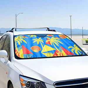 Pare-soleil <span class=keywords><strong>de</strong></span> voiture à pliage rapide <span class=keywords><strong>de</strong></span> haute qualité Pare-soleil en <span class=keywords><strong>verre</strong></span> <span class=keywords><strong>de</strong></span> voiture Blocage UV efficace pour tous les véhicules - Product Image 1