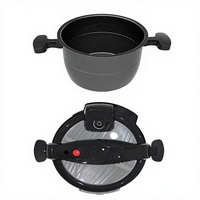 Olla a Presión Eléctrica Multifuncional 9 en 1 con Control Digital LED Programable, 0-70Kpa, con Asa, Alemán