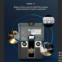 Distributeur automatique de café intelligent, bras robotique collaboratif sans personnel, kiosque à café robotisé