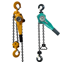 Nouvelle palan à chaîne manuel/électrique YuZhong Mini à levier, capacité 100 lb, moteur 1,5-2 kW, chaîne de charge G80 forgée