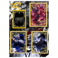 Cartes de collection Xin Spell TCG en métal diamanté, personnages populaires, jeu de société d'anime japonais, vente en gros