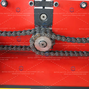 เครื่องม้วนขึ้นรูปหลังคาและผนังอัตโนมัติความ<span class=keywords><strong>เร็</strong></span>วสูงสำหรับการก่อสร้างโรงงานโครงสร้างเหล็ก - Product Image 4