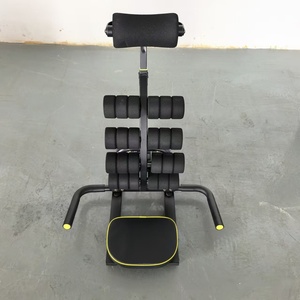 Banc d'entraînement abdominal multifonctionnel réglable pour sit-ups, machine à crunches pour la maison, la gym, l'entraînement du tronc, des jambes et des cuisses - Product Image 6