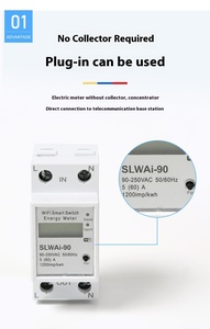 Tuya App <span class=keywords><strong>Wifi</strong></span> thông minh một pha năng lượng mét trả trước Thông Minh Điện giám sát với tối đa hiện tại 80A - Product Image 6