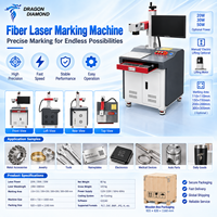 Machine de gravure laser à fibre 20W 30W 50W pour bijoux, bagues, bracelets, cadeaux métalliques, marquage industriel de cadeaux personnalisés