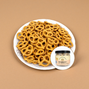 ขนมปัง<span class=keywords><strong>กรอบ</strong></span>รสเค็ม ชิมาอิเดะ ซี ซอลท์ โบว์ พรีทเซล สำหรับตกแต่งเค้ก อบขนม น้ำอัลคาไลน์ 110 กรัม - Product Image 6