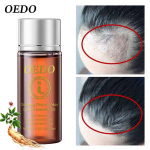 Vente de gros Sérum de repousse des cheveux Traitement de la repousse des cheveux pour hommes Huiles de soin du cuir chevelu Huile essentielle de gingembre naturelle Huile de repousse rapide des cheveux - Product Image 5