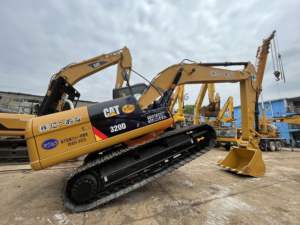 Excavadora CAT 320D Usada de Alta Calidad, Maquinaria de Construcción para Movimiento de Tierras, Alta Eficiencia, 330D 315D, Excelente Estado de Funcionamiento - Product Image 3