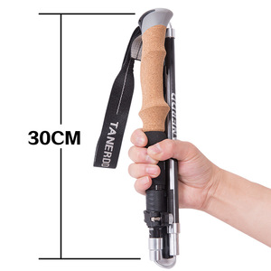 Bastón de Trekking Plegable de Fibra de Carbono Tannerdd, 230g, 30cm, Compacto, para Senderismo y Uso en Exteriores - Product Image 3
